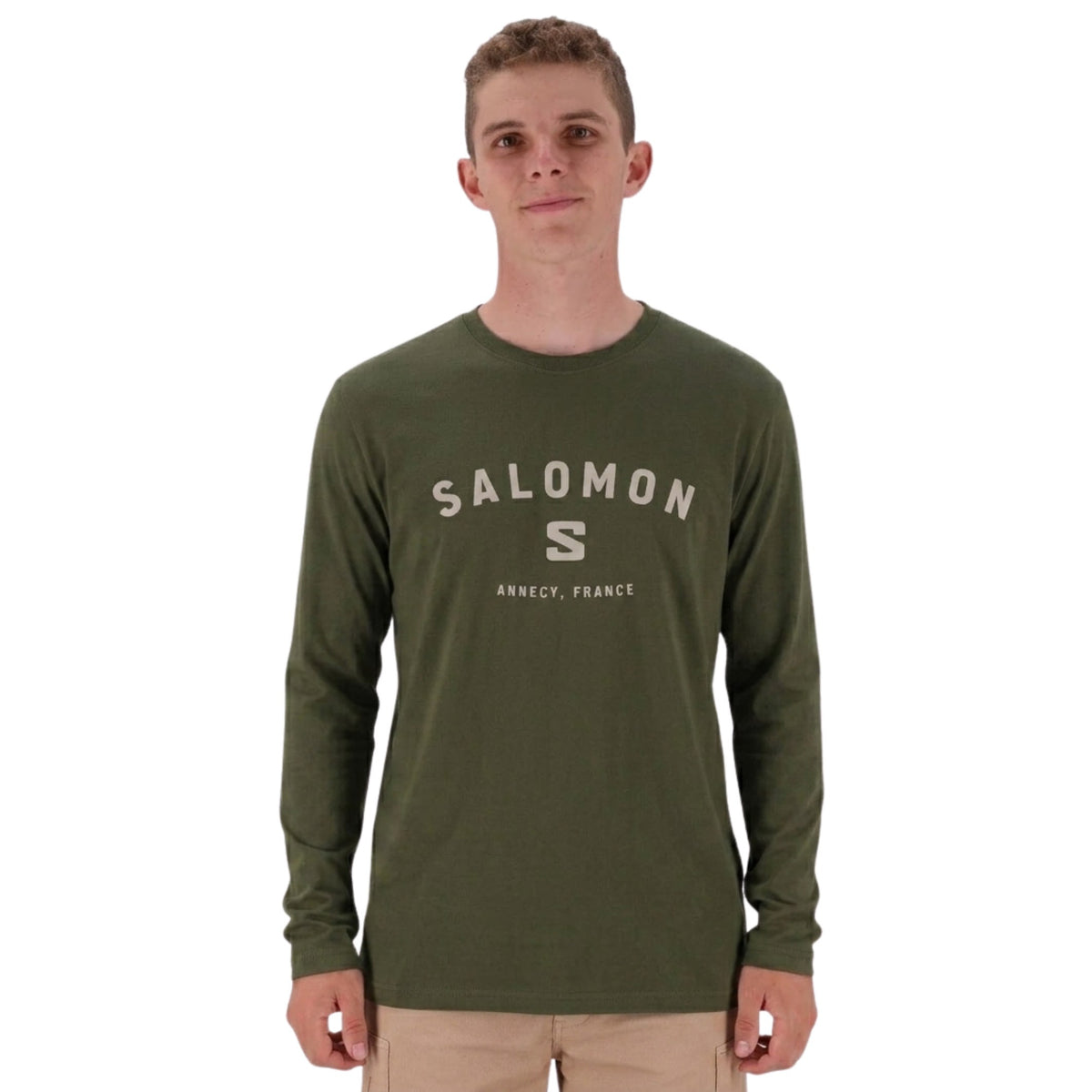 Salomon Mens  Venice Long Sleeve T-Shirt In Green
