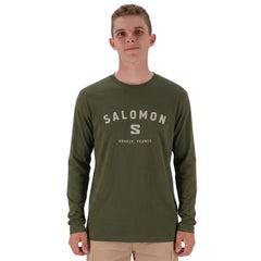 Salomon Mens  Venice Long Sleeve T-Shirt In Green