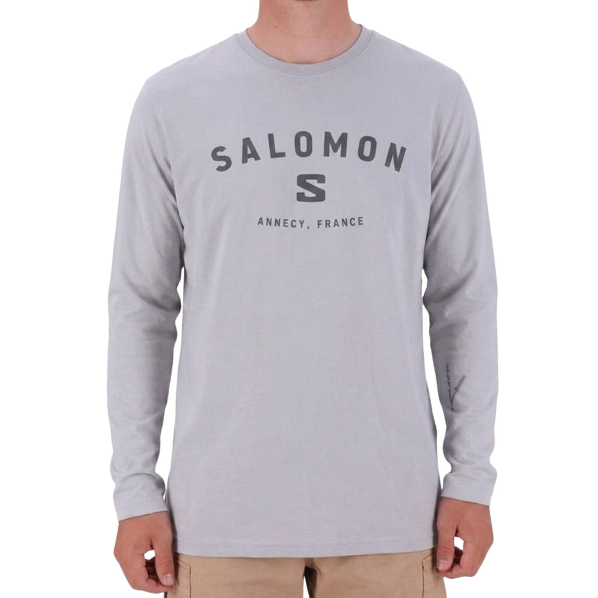 Salomon Mens  Venice Long Sleeve T-Shirt In Grey