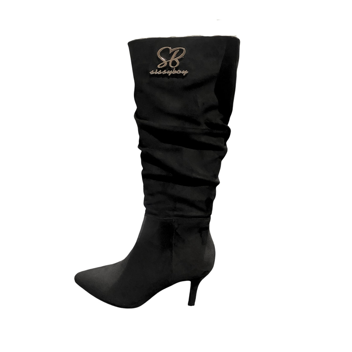 Sissyboy Ladies Cassandra Heel Boots In Black