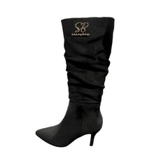 Sissyboy Ladies Cassandra Heel Boots In Black