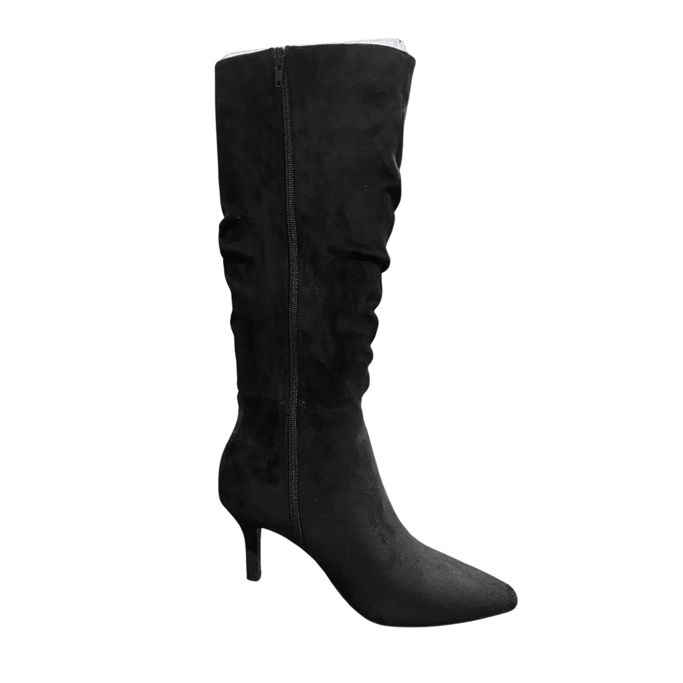 Sissyboy Ladies Cassandra Heel Boots In Black
