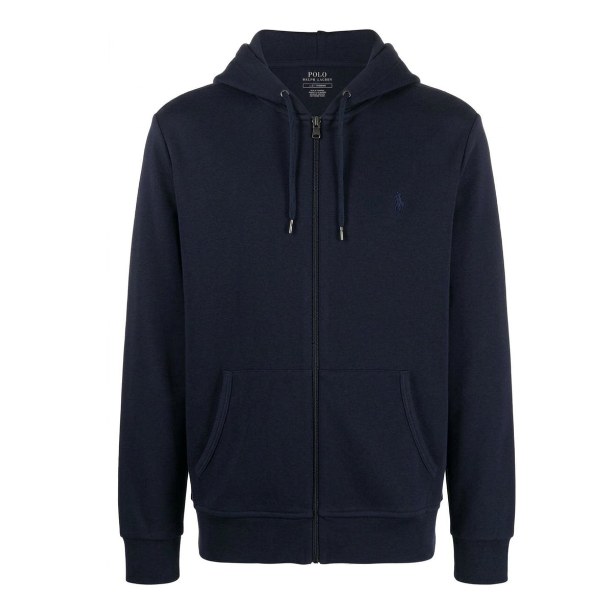 Polo Mens Essential Fleece Hoodie In Navy