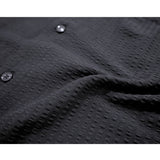 Owen Mens Long Sleeve Shirt In Black