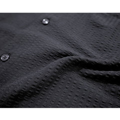 Owen Mens Long Sleeve Shirt In Black