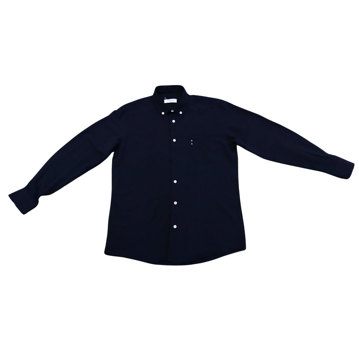 Owen Mens Long Sleeve Shirt In Navy