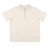 Antioch Mens Clement  Knit Golfer In Ecru