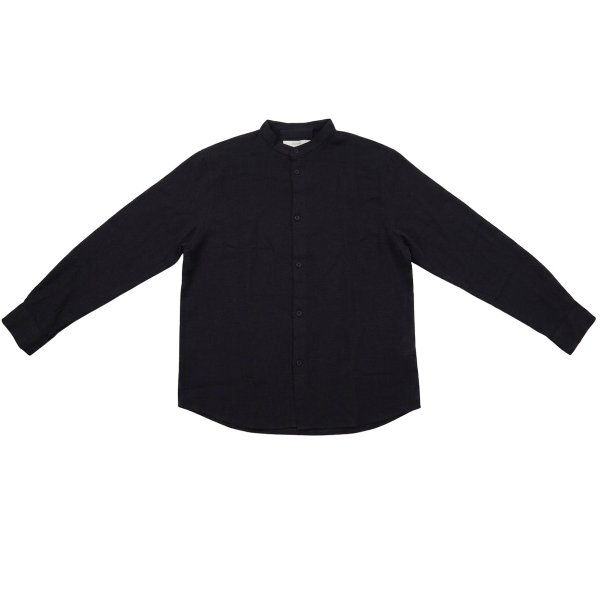 Antioch Mens Hugo Round Neck Shirt In Black