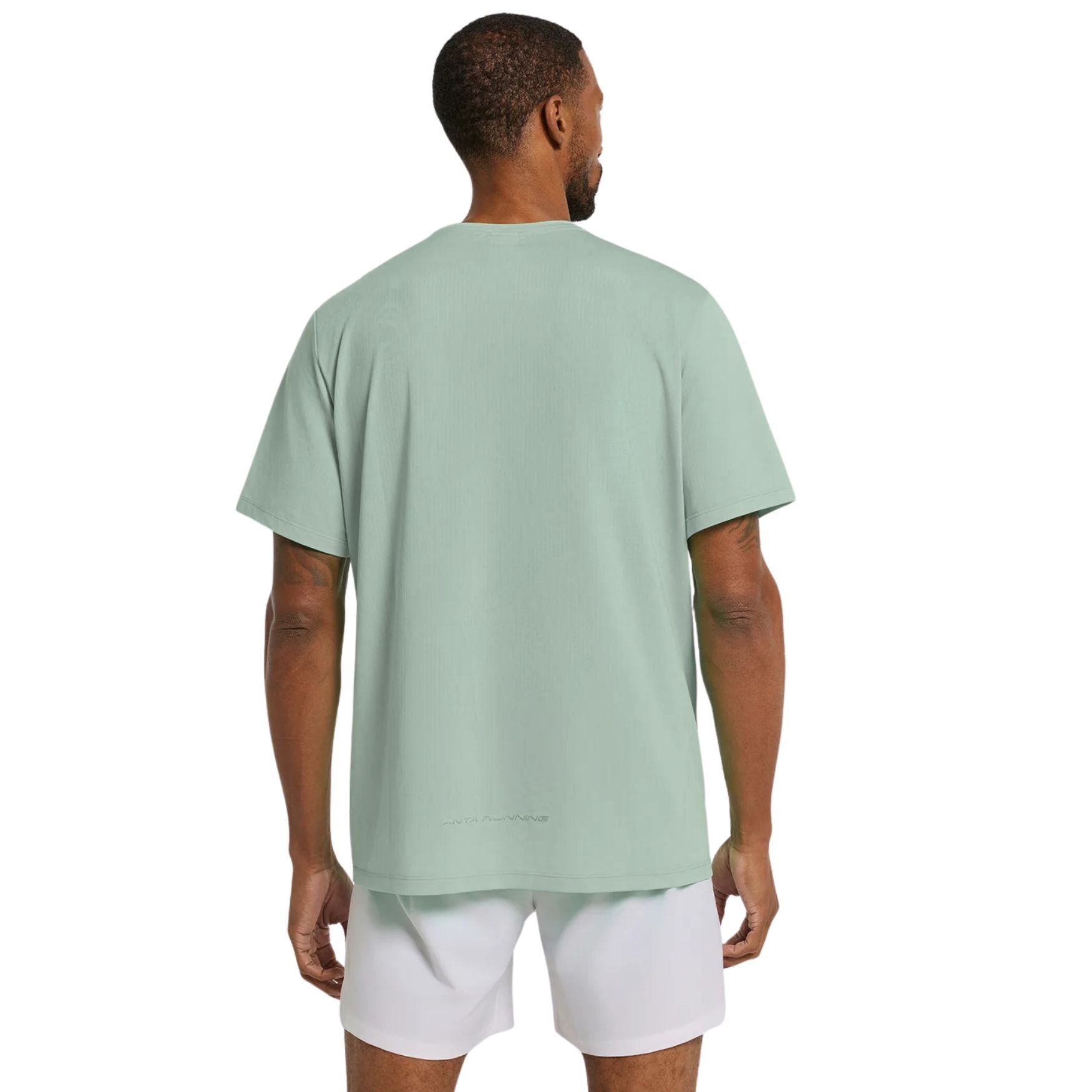 Anta Mens Advanced Running T-Shirt In Heather