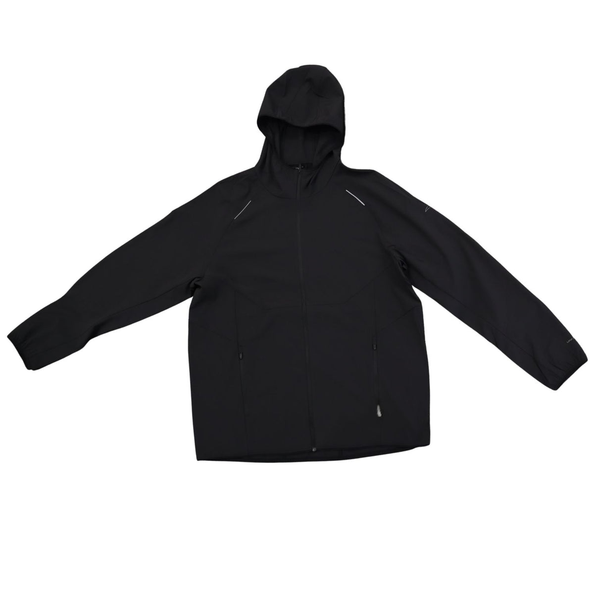 Anta Unisex Advanced Running Woven Track Top In Black