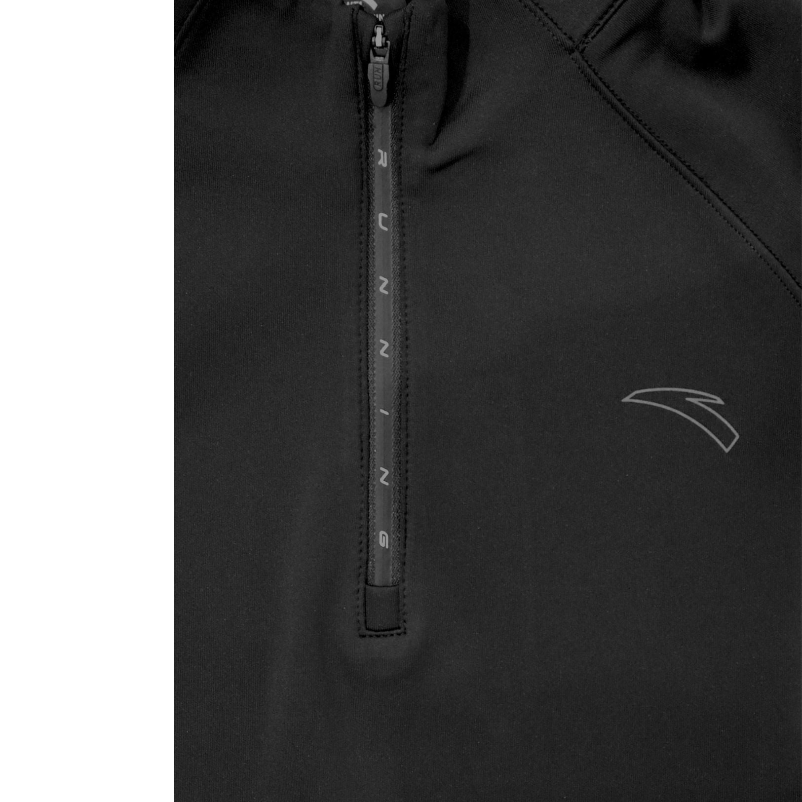 Anta Womens Advanced Running Top In Black
