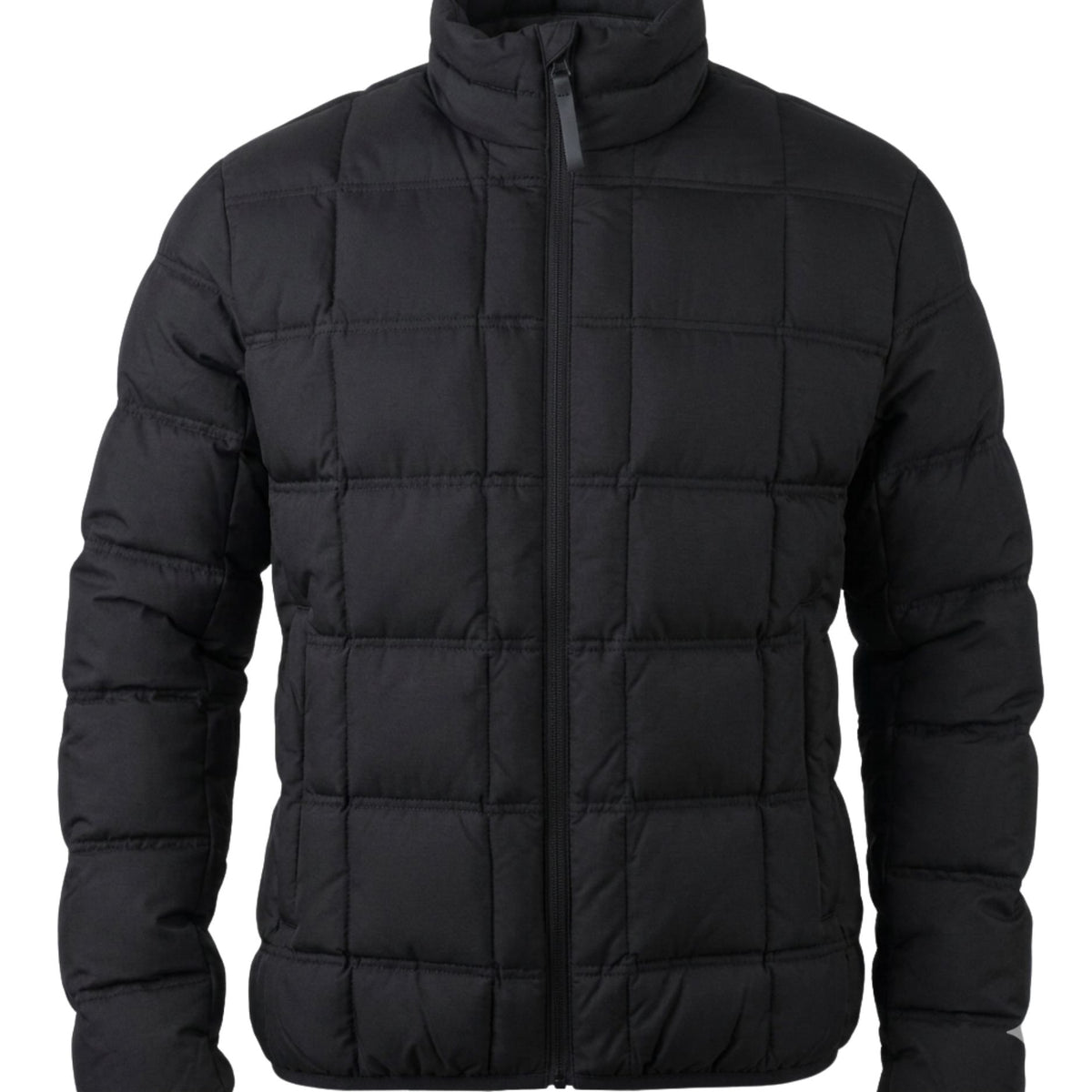 Sniper Mens Timbavati Block Puffer Jacket In Black