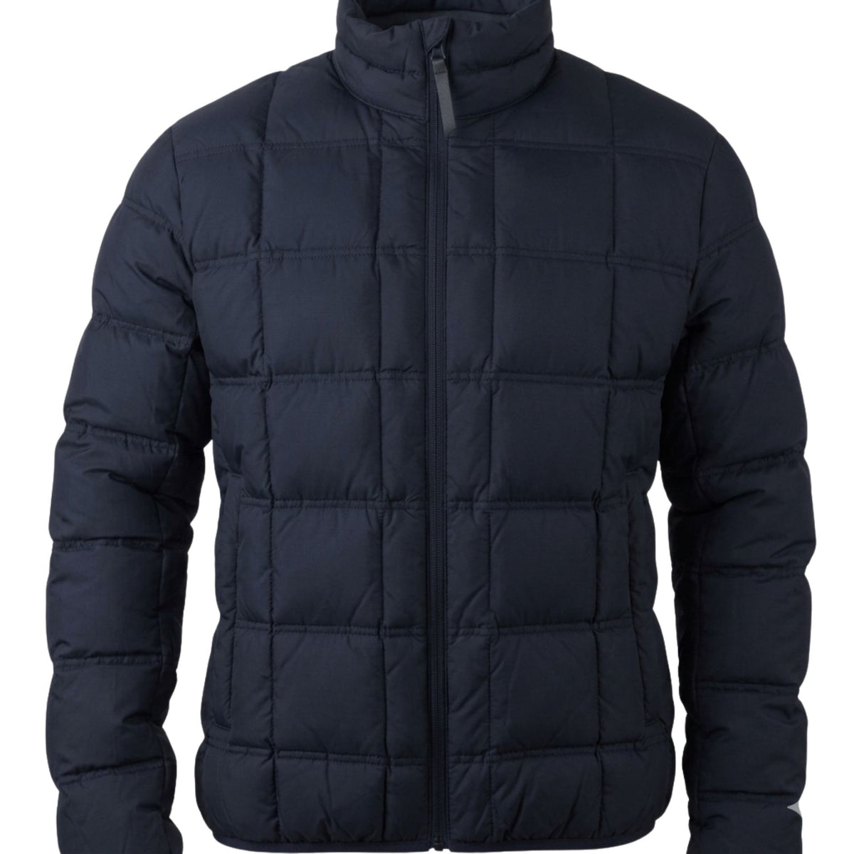 Sniper Mens Timbavati Block Puffer Jacket In Navy