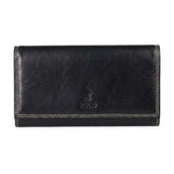 Polo Kenya Trifold Purse In Black