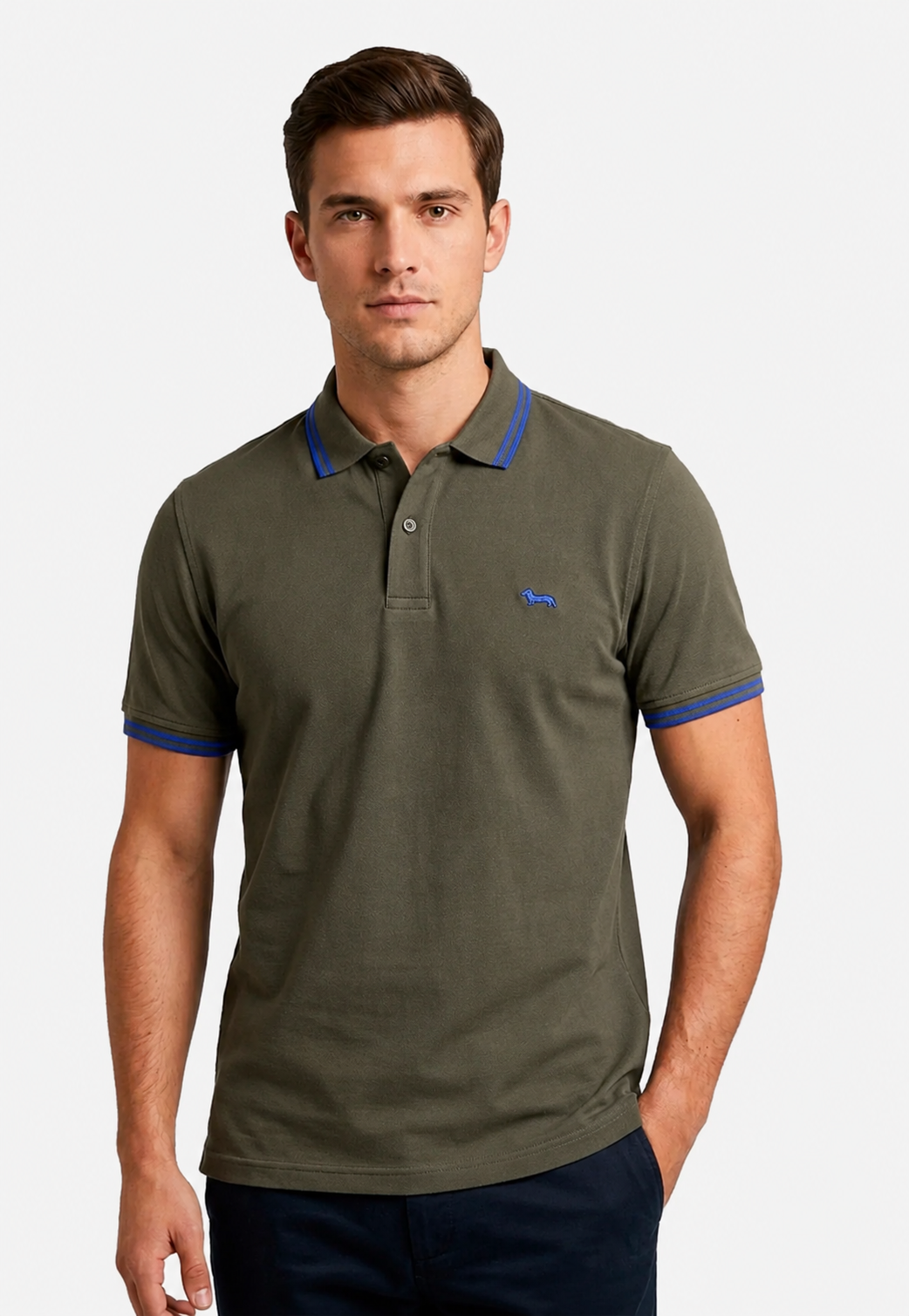 Harmont & Blaine Mens Golfer In Dark Green