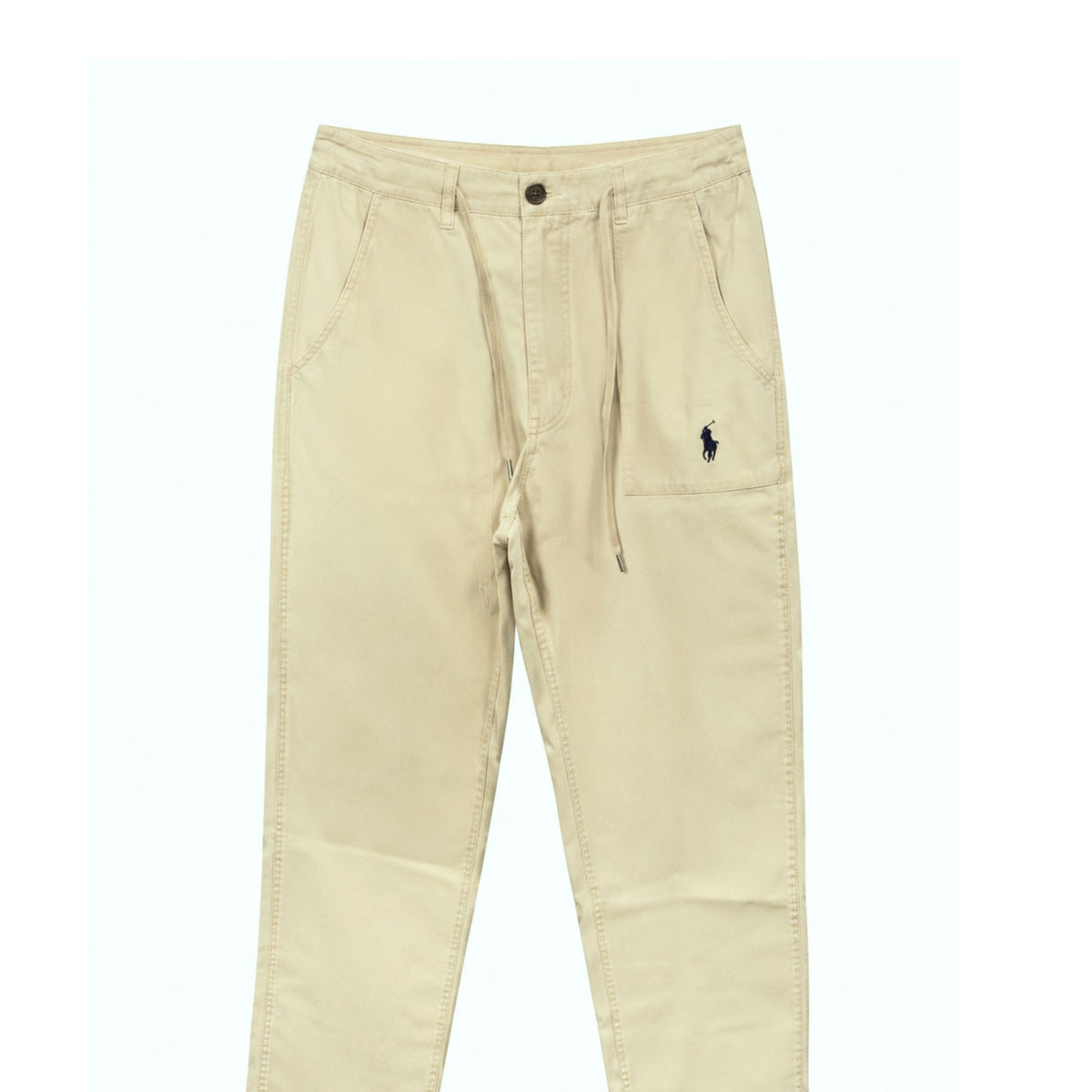 Polo Boys Russel Slim Fit Pants In Stonewash
