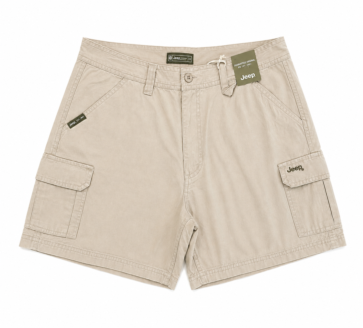 Jeep Mens 14cm Willys Mountain Man Shorts In Khaki