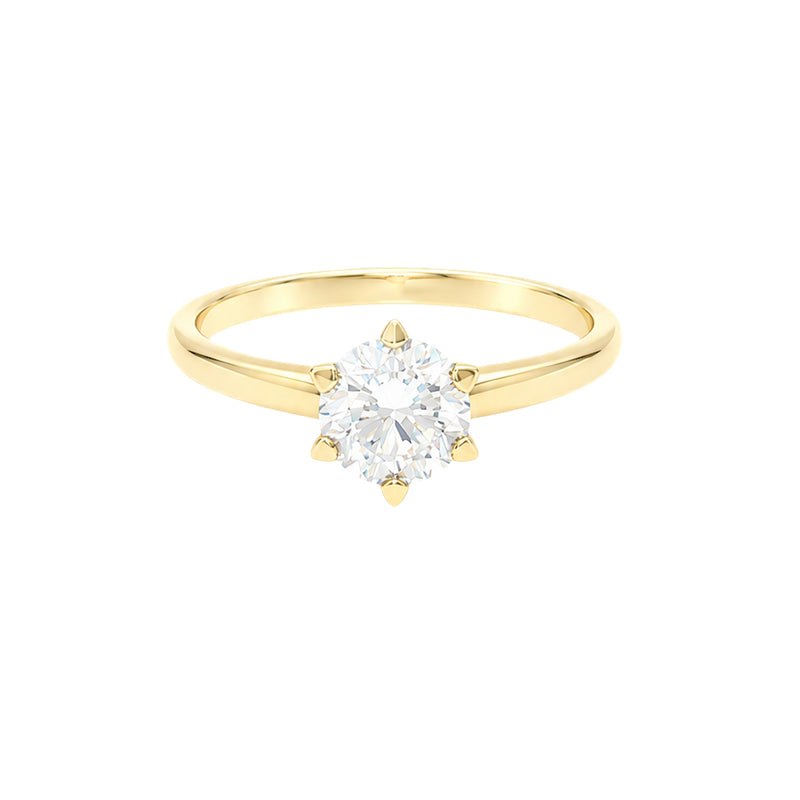 1.00ct Round Solitaire Engagement Ring