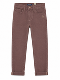 Polo Boys Roy Slim Fit Pants In Coffee
