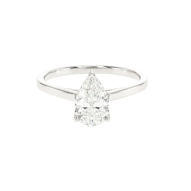 0.90ct Round Solitaire Engagement Ring