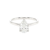 0.90ct Round Solitaire Engagement Ring