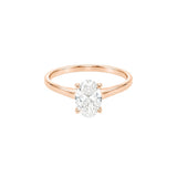 0.99ct Oval Solitaire Engagement Ring