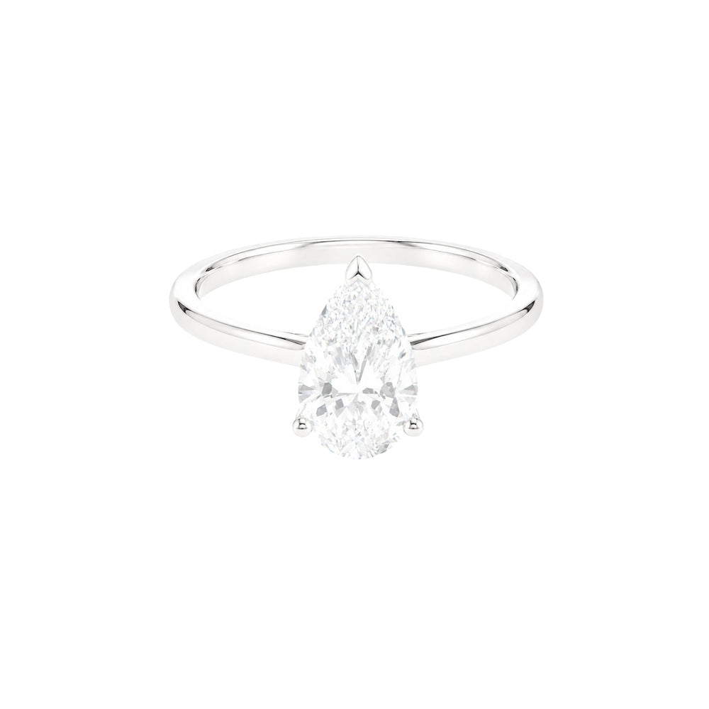 1.50ct Pear Solitaire Engagement Ring