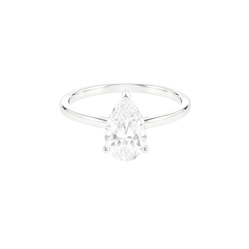 1.50ct Pear Solitaire Engagement Ring