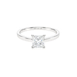 1.00ct Princess Solitaire Engagement Ring
