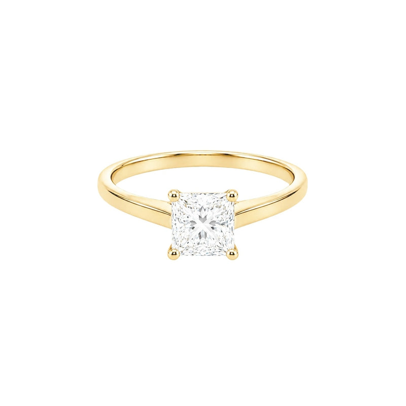 1.00ct Princess Solitaire Engagement Ring