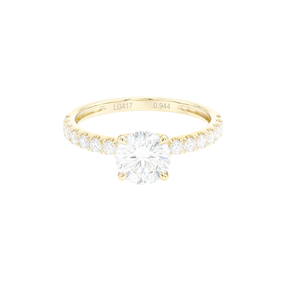 1.20ct Round Engagement Ring