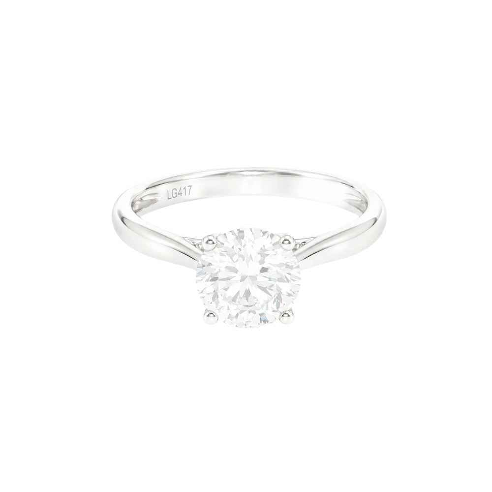 1.00ct Round Solitaire Engagement Ring