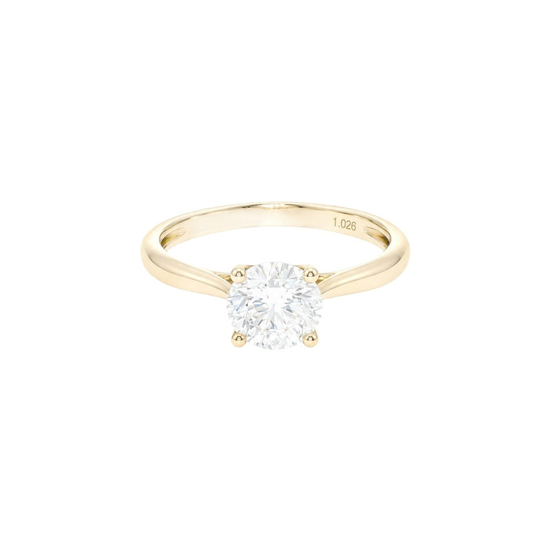1.00ct Round Solitaire Engagement Ring