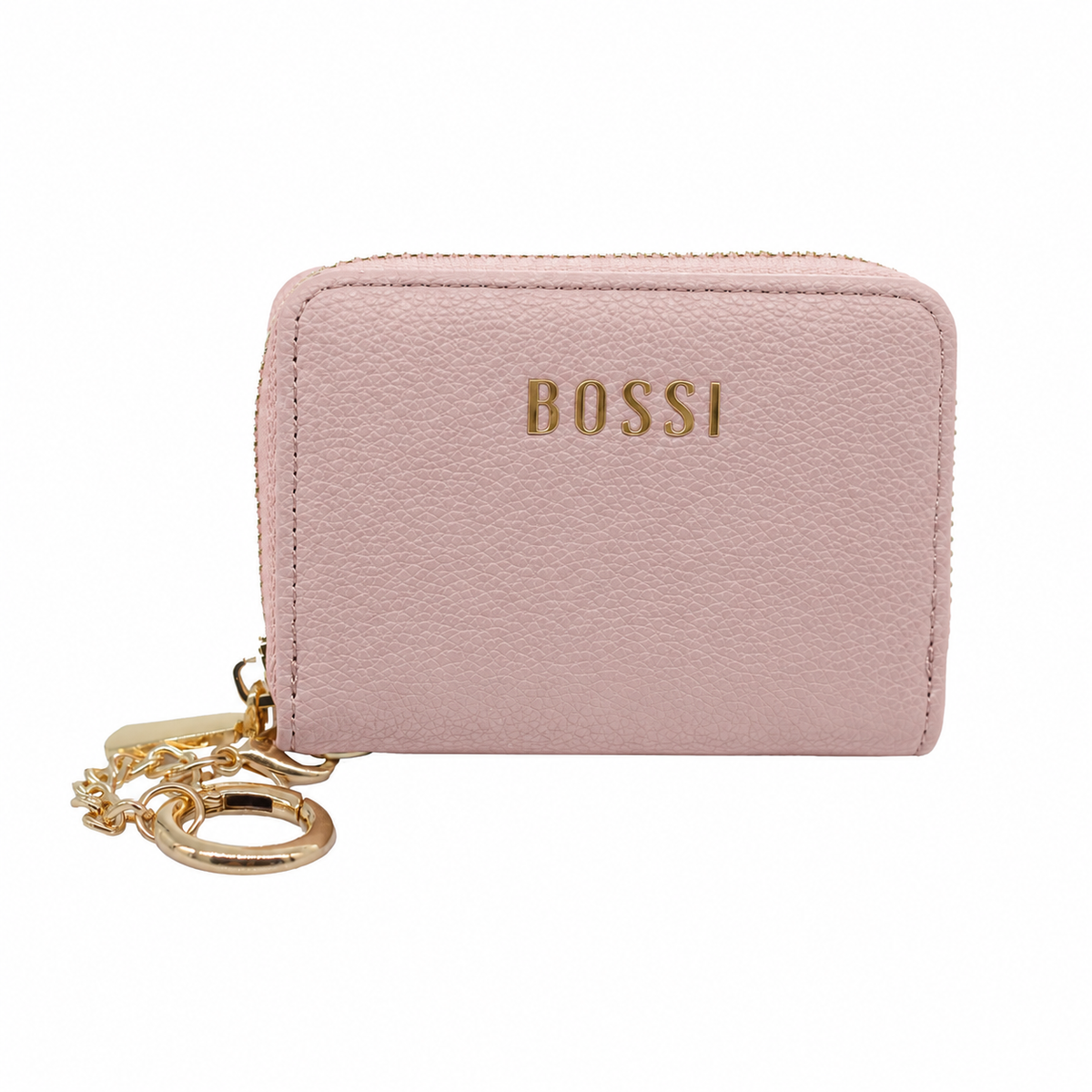 Bossi PU Credit Card Purse In Pink