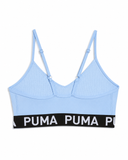 Puma Womens Move Strong Sports Bra In Blue