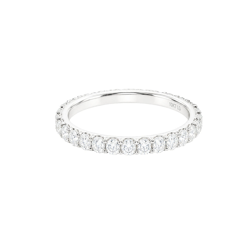 Round Full Eternity Wedding Band
