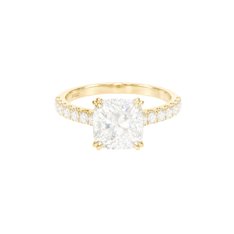 2.90ct Cushion Engagement Ring