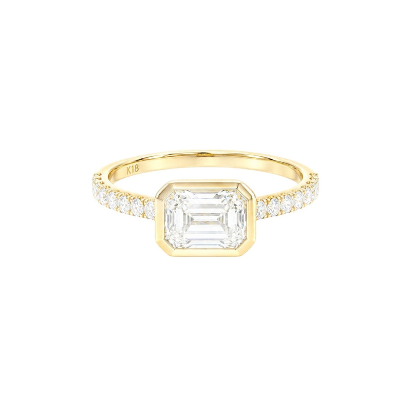 1.50ct Emerald Engagement Ring