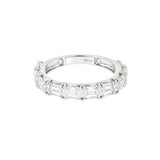 Emerald Eternity Wedding Band