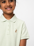 Polo Girls Nina Golfer In Cool Sage