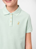 Polo Girls Dakota Golfer Dress In Cool Sage