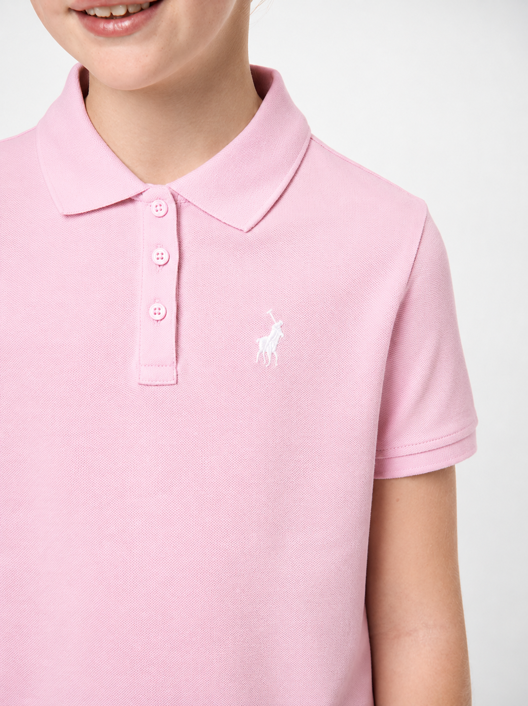 Polo Girls Dakota Golfer Dress In Pink