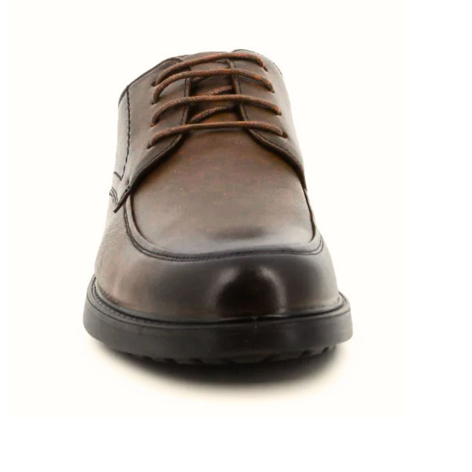 Hush Puppies Mens Patrick Leather Shoes In Brown
