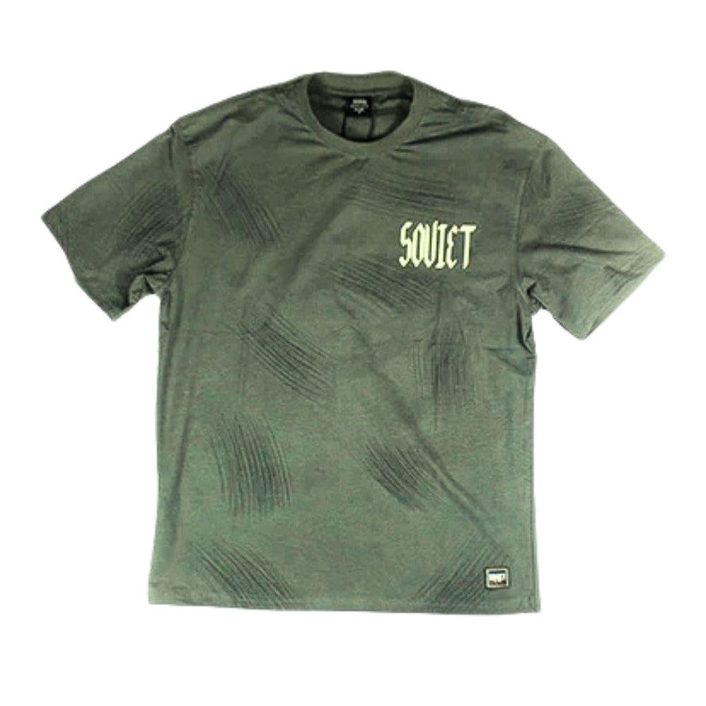 Soviet Mens Simmons Rotary T-Shirt In Fatigue