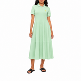 Polo Womens Emily Fit & Flare Dress In Soft Aloe