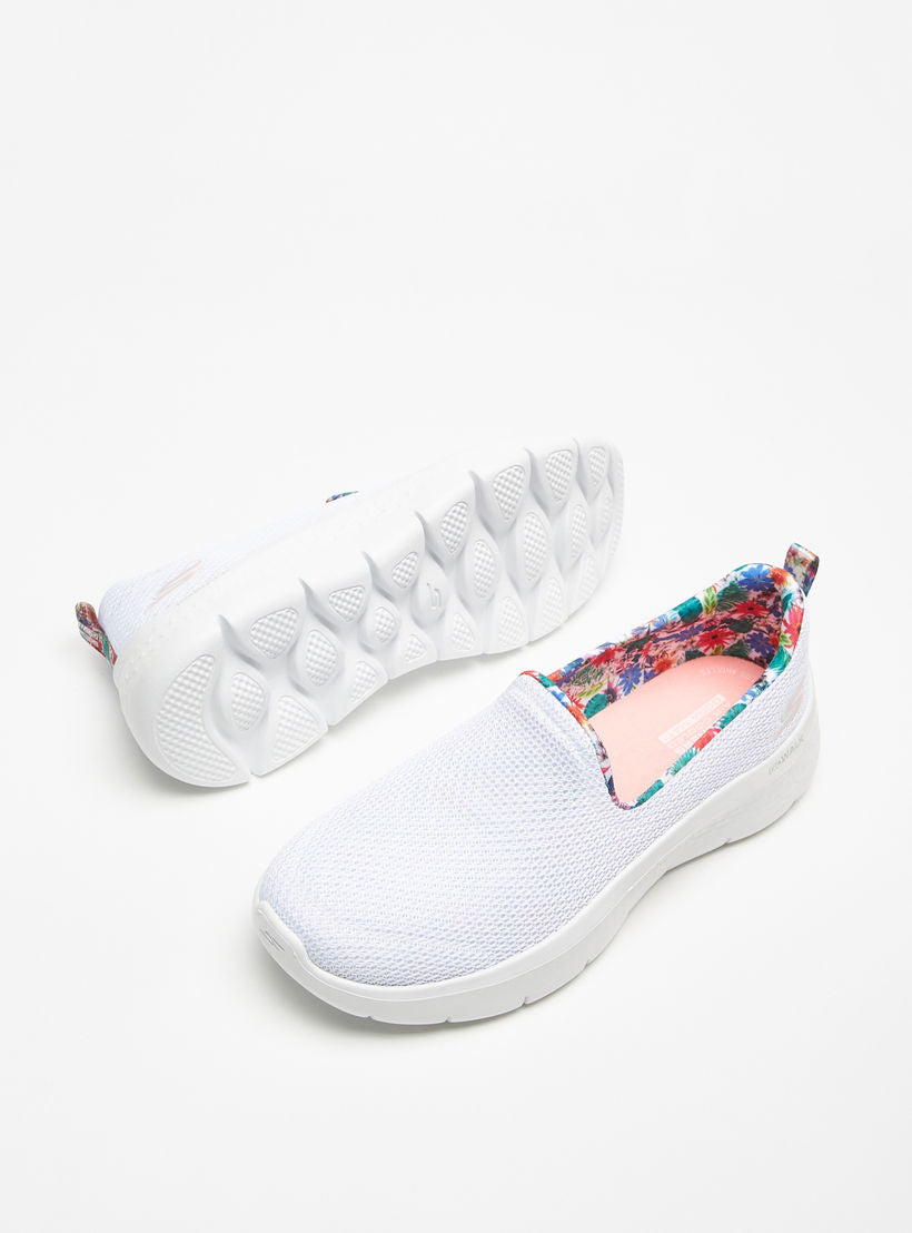 Skechers Womens Go Walk Flex Shoes In White