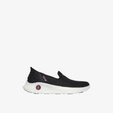 Skechers Womens Slip-Ins Go Walk Anywhere Shoes In Black & Pink