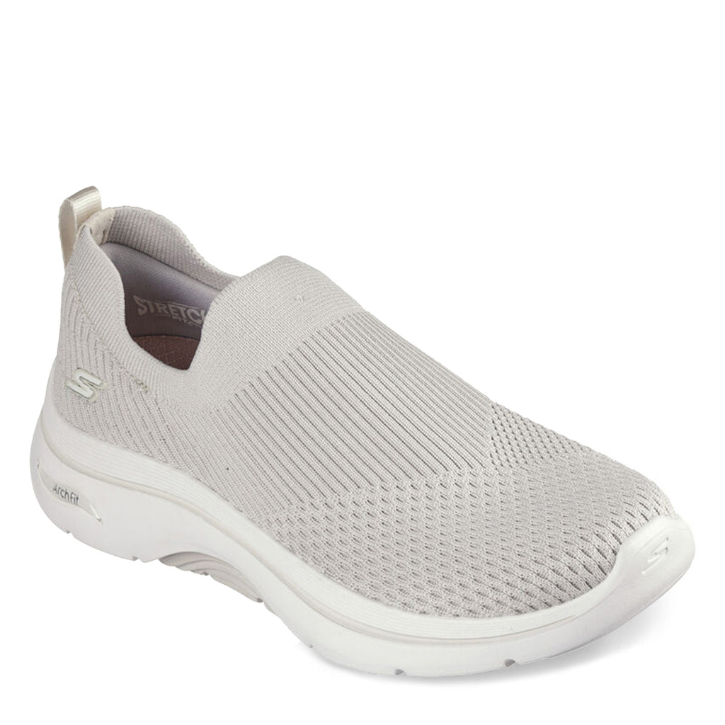 Skechers Womens Go Walk Arch Fit 2.0 Shoes In Taupe