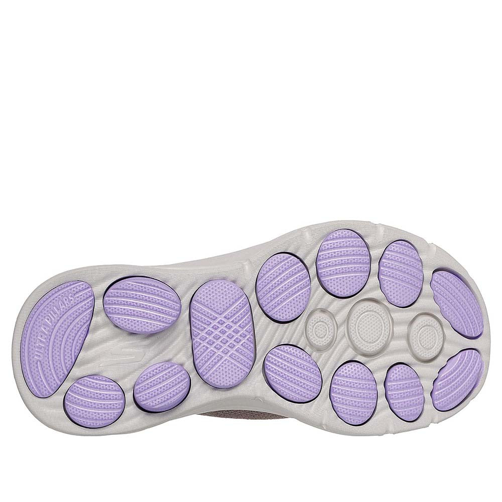 Skechers Womens Go Walk Slip-In Shoes In Taupe