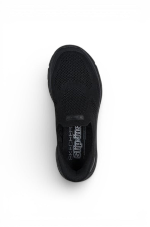 Sketchers Womens Go Walk 8 Shoes In Black